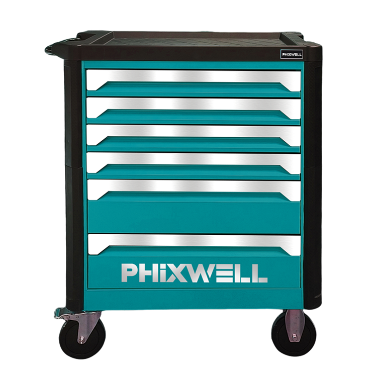 719502 Dulap pentru scule PHIXWELL cu 7 sertare