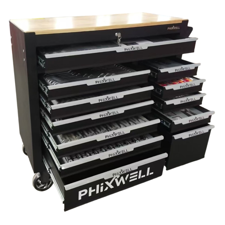 719515 Dulap pentru scule PHIXWELL 12 sertare