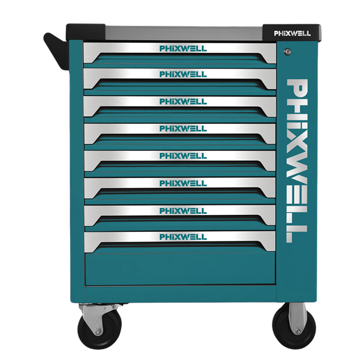 719513 Dulap pentru scule PHIXWELL cu 8 sertare