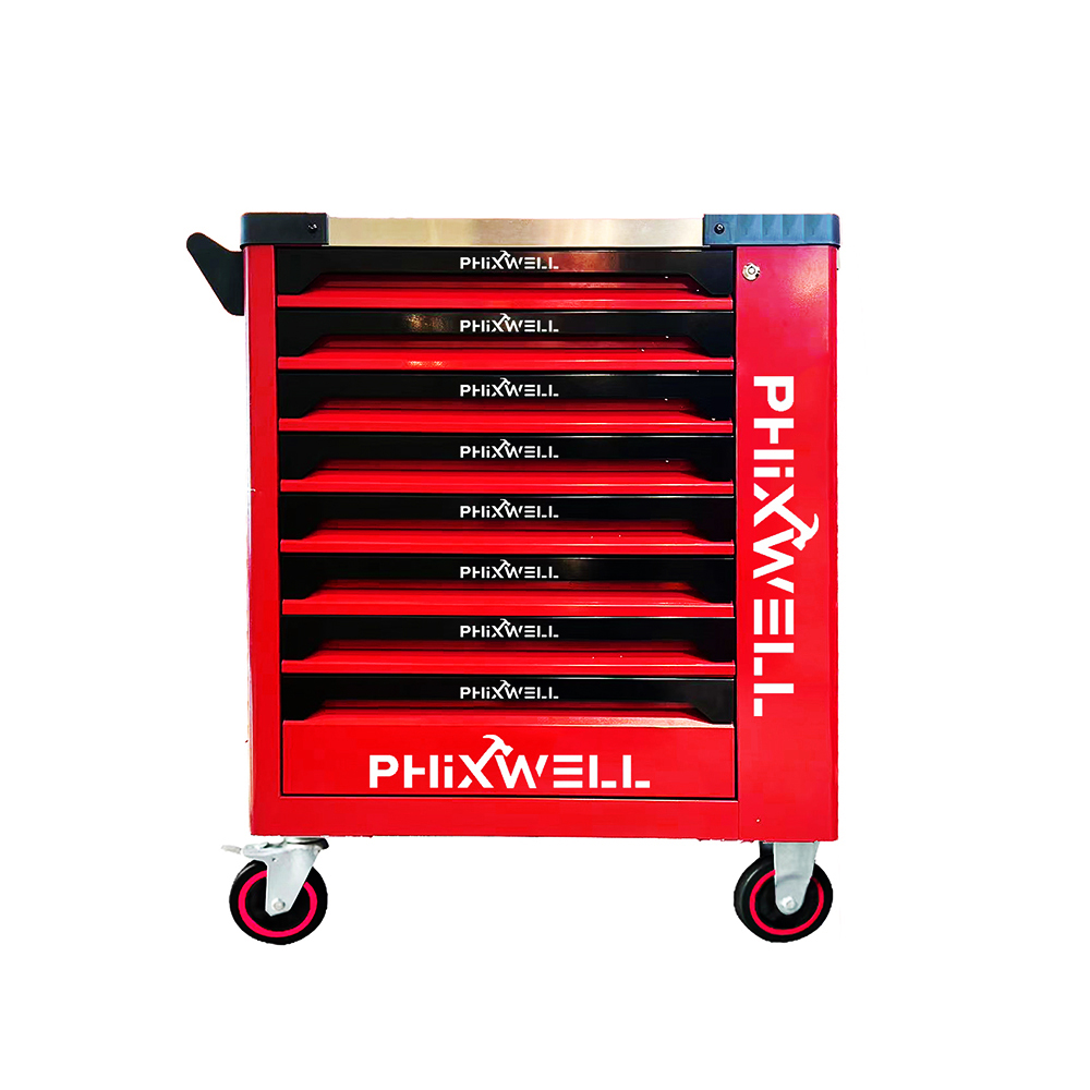 719513 Dulap pentru scule PHIXWELL cu 8 sertare