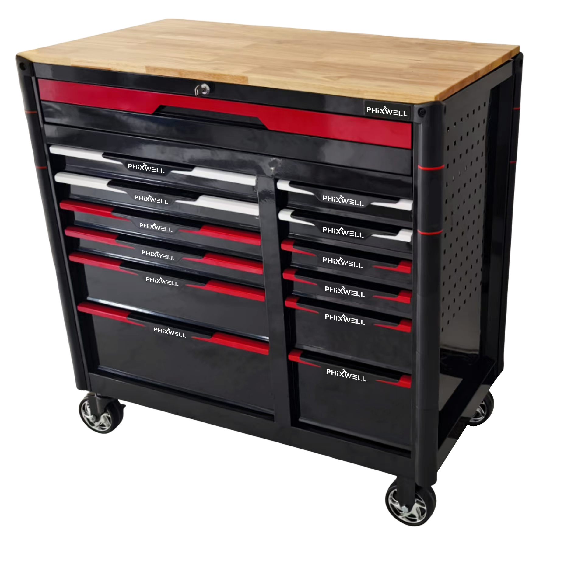 719519 Dulap pentru scule PHIXWELL 13 sertare