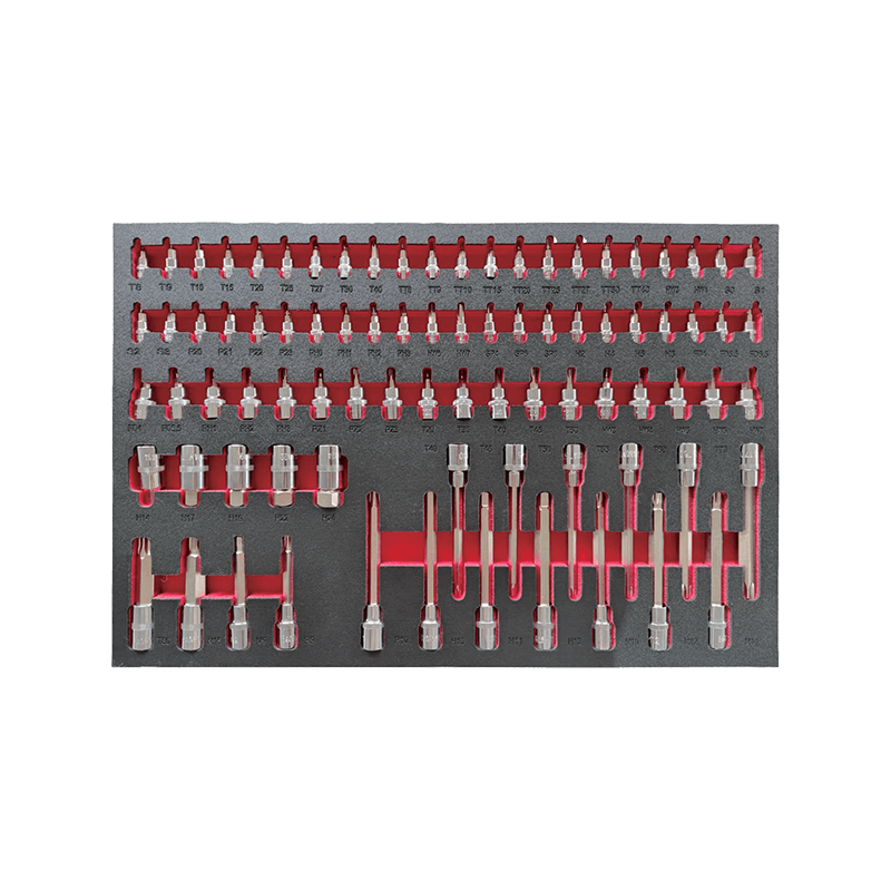 719520PHIXWELL Dulap de scule cu 11 sertare cu set de scule de 377 buc