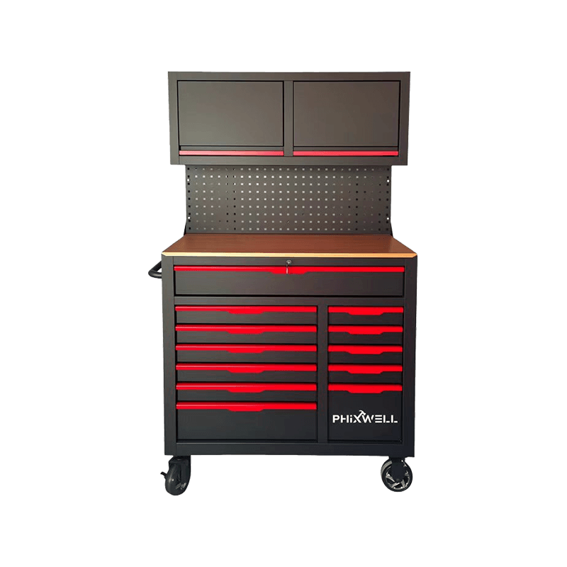 719521 Set de banc de lucru cu dulap cu scule multifuncțional de rezistență
